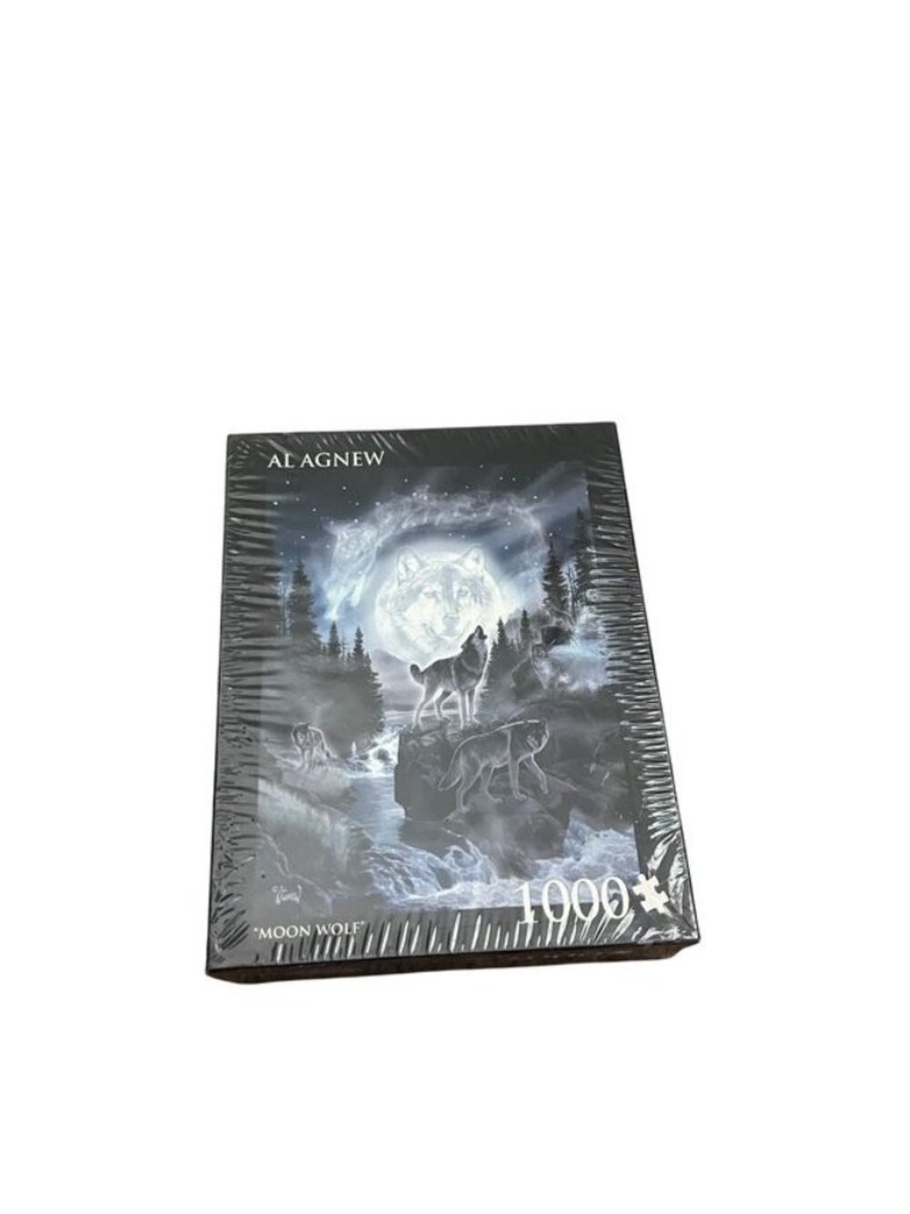 Al Agnew Moon Wolf 1000 Piece Puzzle New Fantasy
